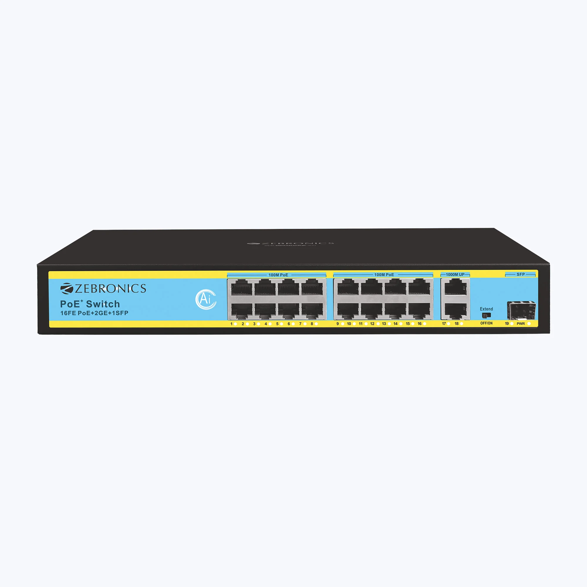 Zeb 16PM2UG1UF 300 - 16 Port POE Switch