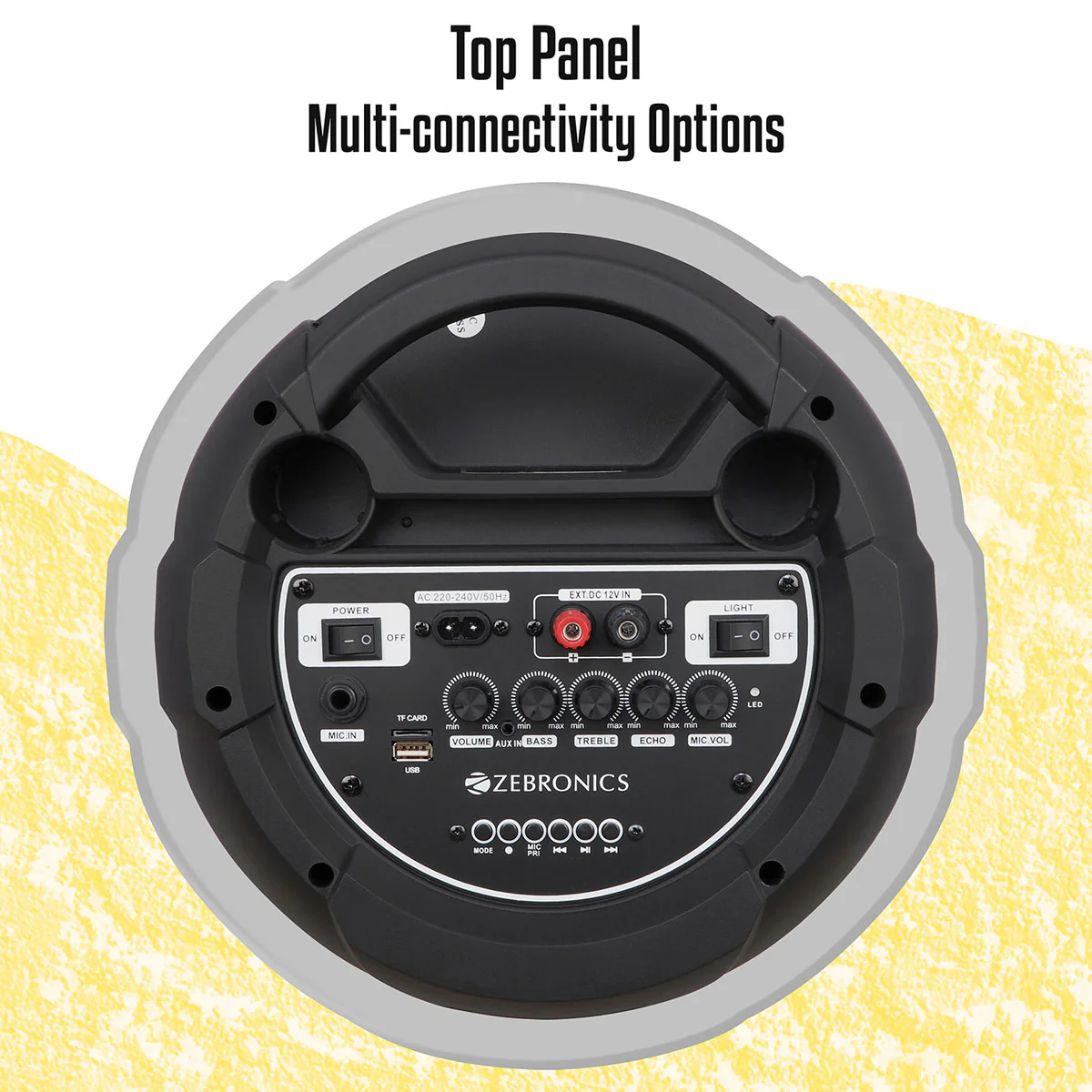 Zeb 451 Moving Monster 2X8L with dual mic - Image 6