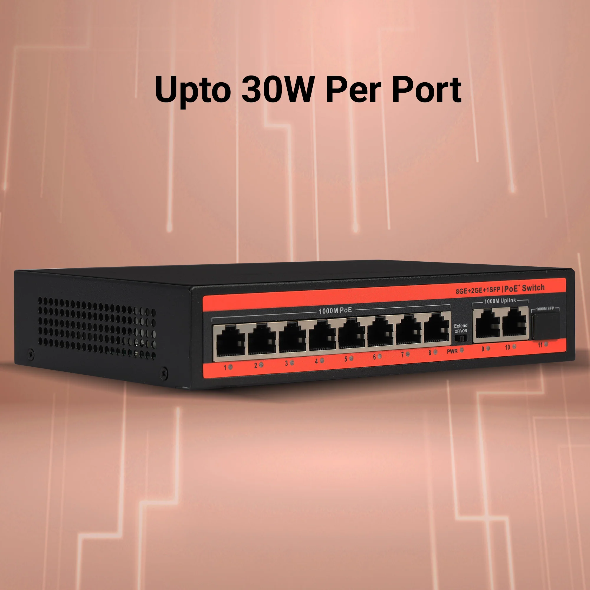 Zeb 8PPG2UGS - 8 Port POE Switch - Image 6