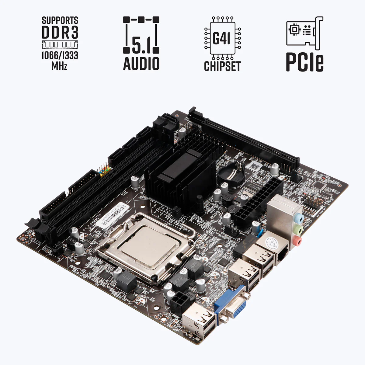 Zeb G41 D3S - LGA 775 Socket - Image 6
