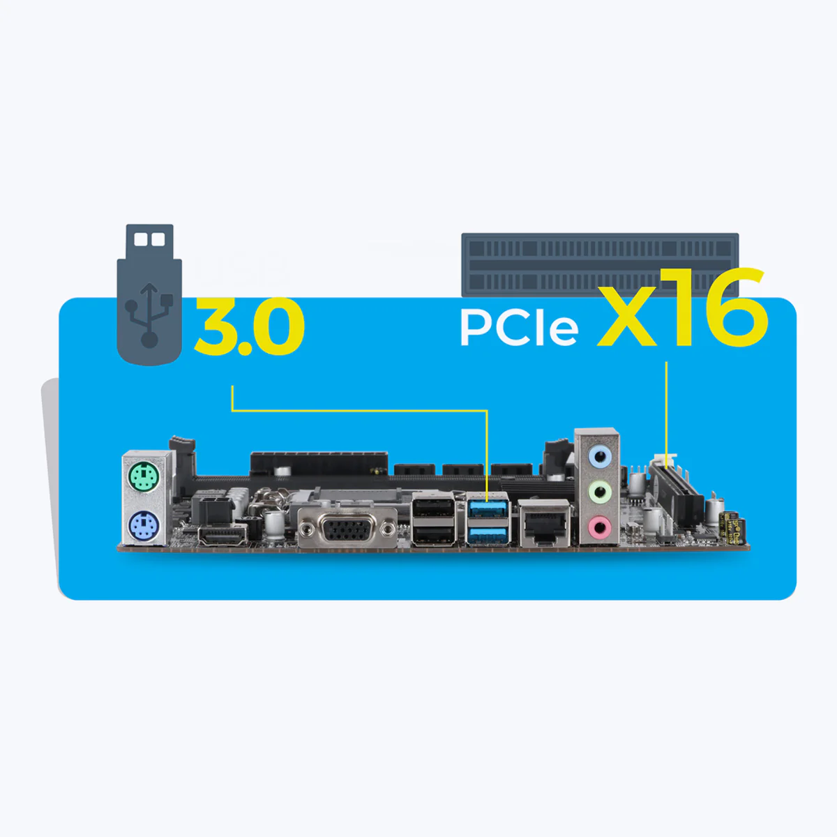 Zeb H110D4 - LGA 1151 Socket - Image 4