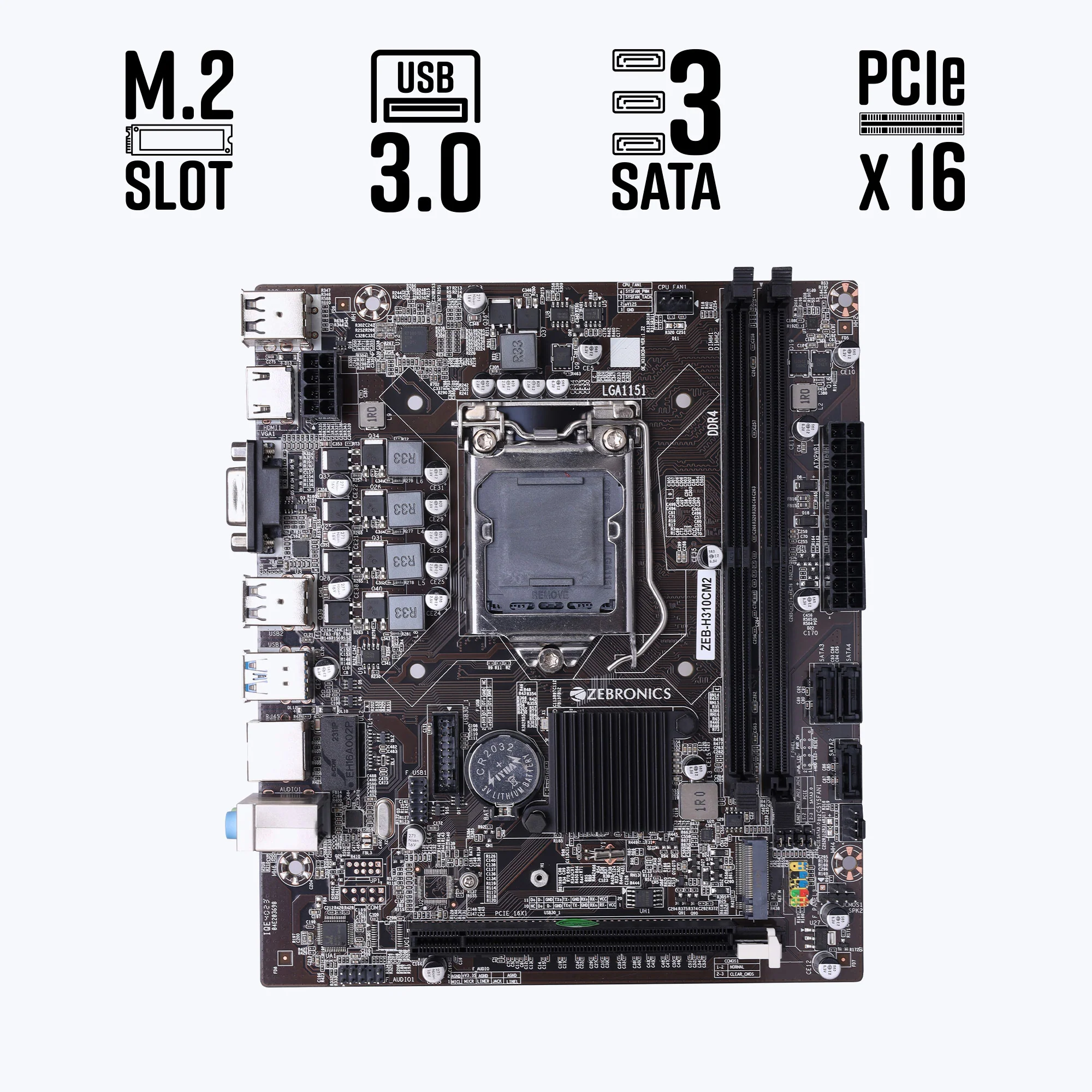 Zeb H310CM2 - LGA 1151 Socket - Image 6