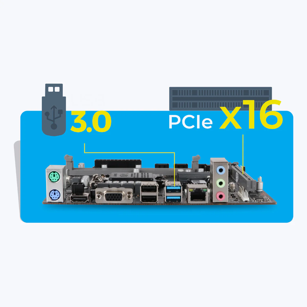 Zeb H310D4 - LGA 1151 Socket - Image 4