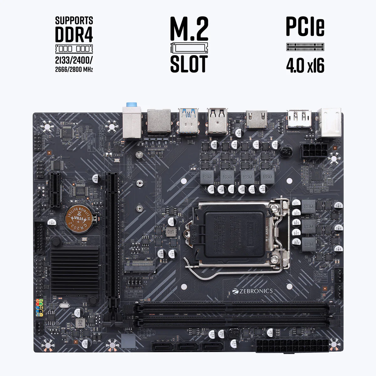 Zeb H510 NVMe - LGA1200 Socket - Image 6