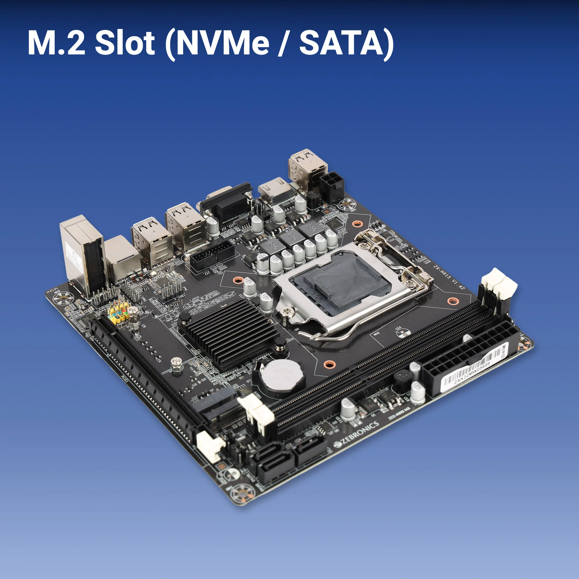 Zeb H61SM2 - LGA 1155 SOCKET - Image 2