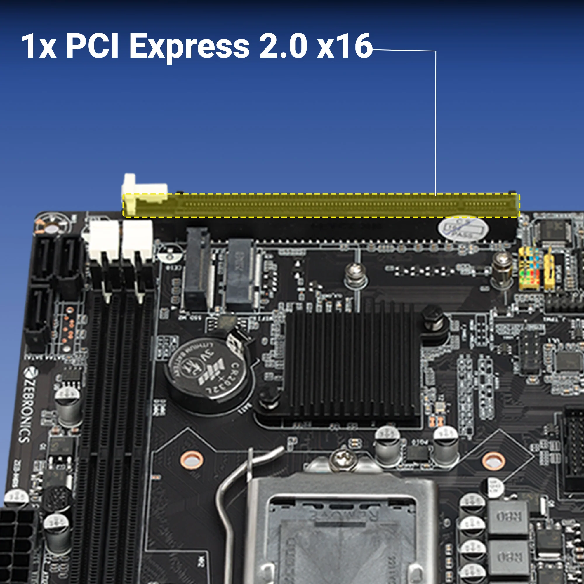 Zeb H61SM2 - LGA 1155 SOCKET - Image 9
