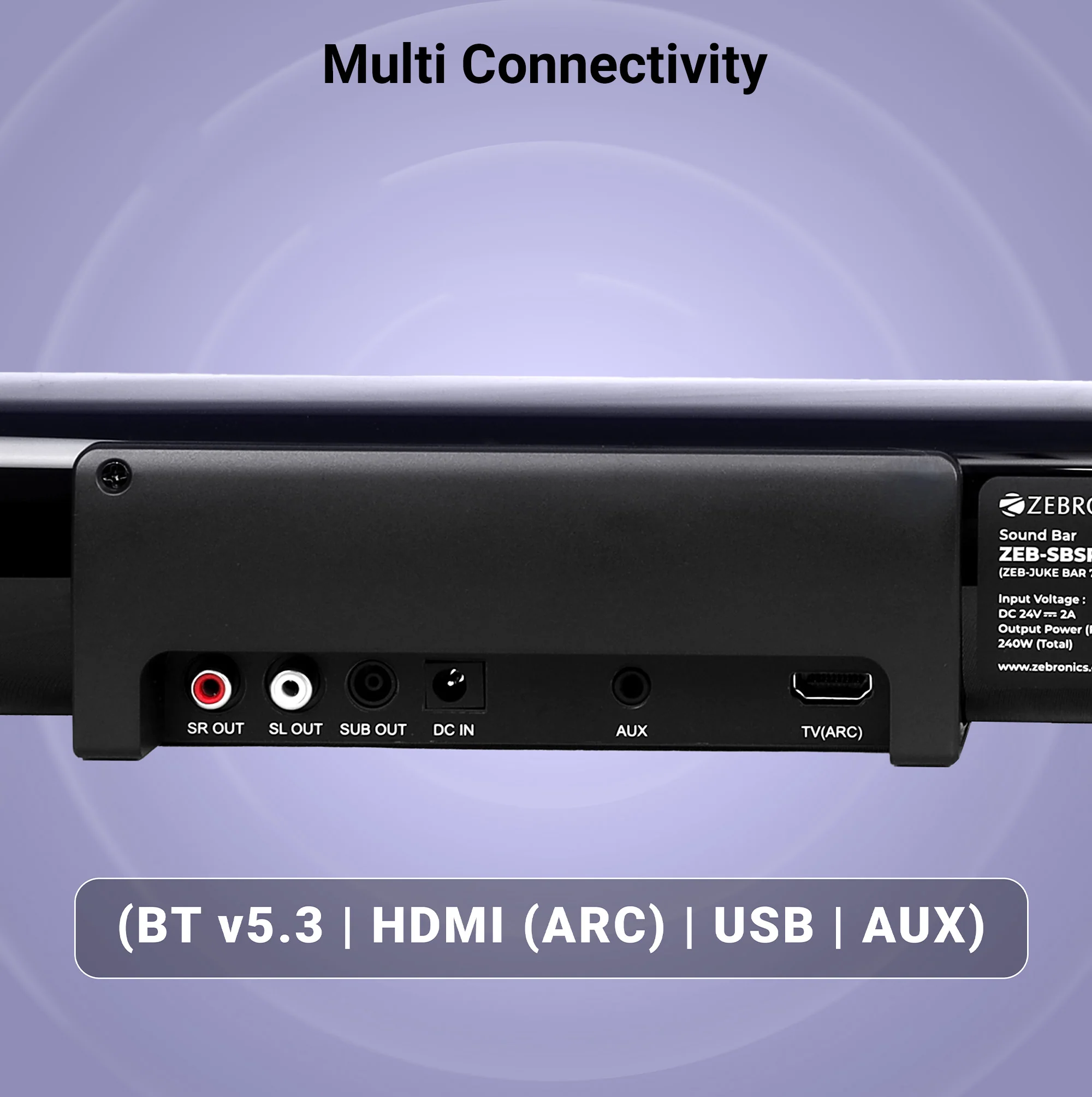 Zeb Juke bar 7451 Pro 5.1 - Image 7