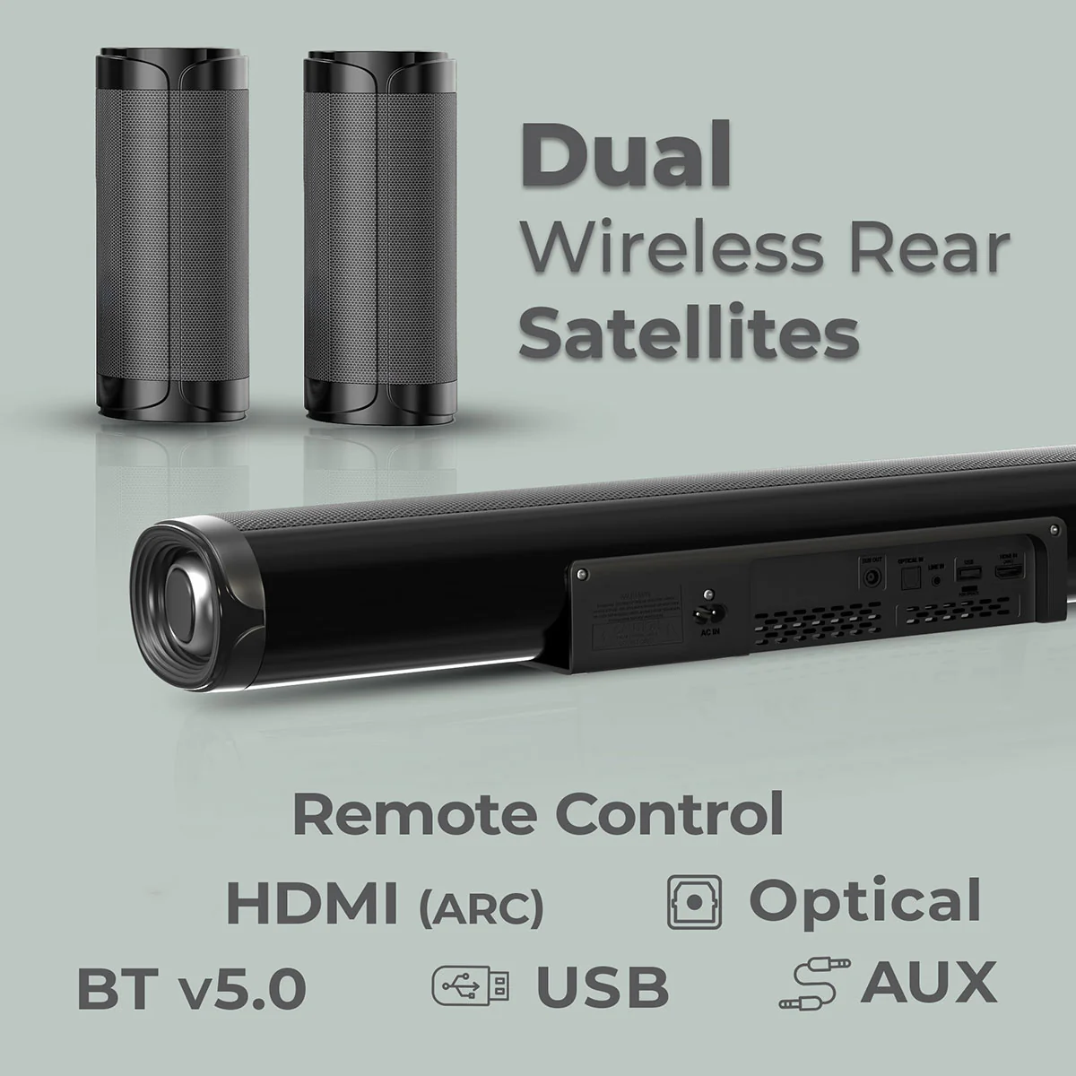 Zeb Juke Bar 9500 WS Pro Dolby 5.1 - Image 5