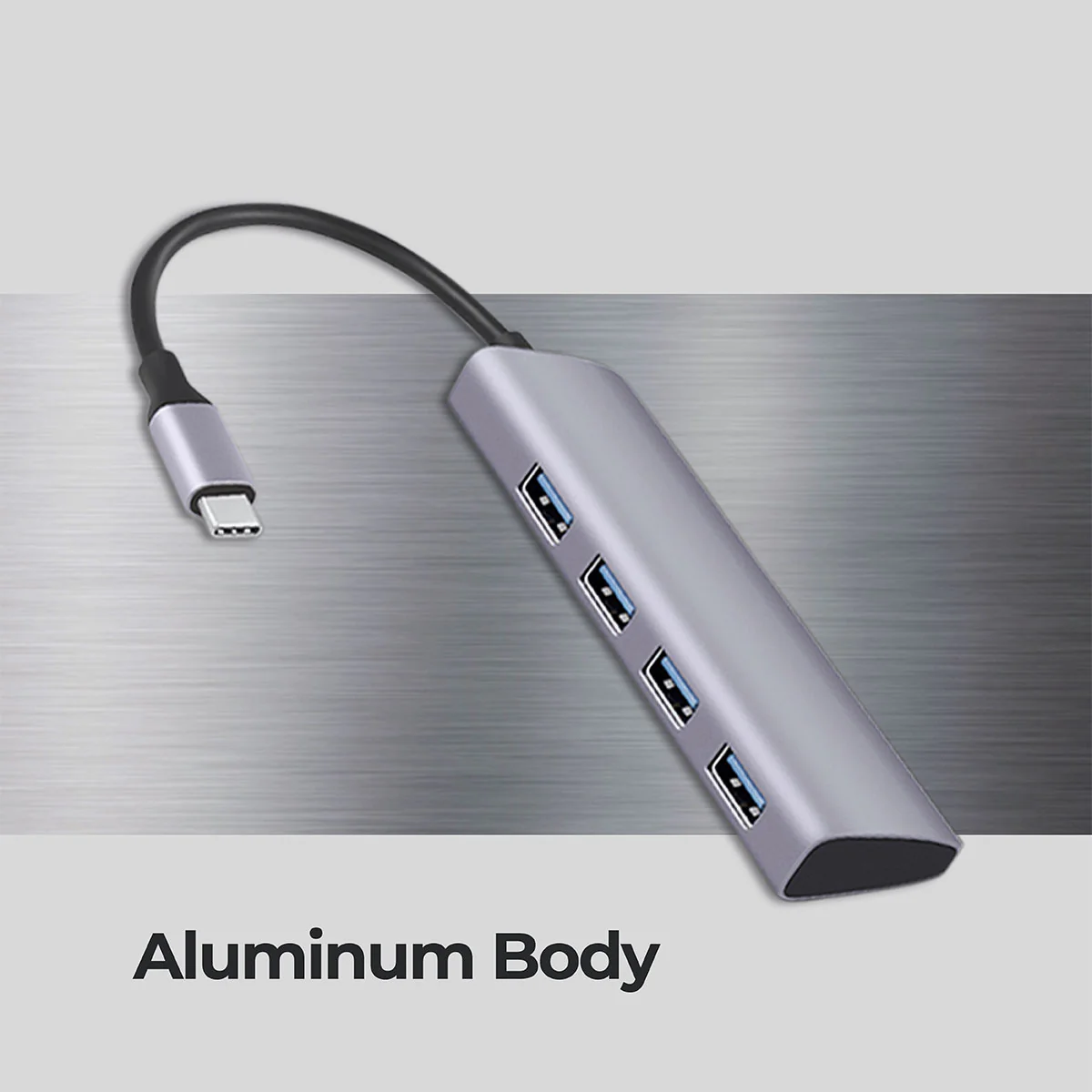 Zeb TA500U - 4 in 1 USB Type C Multiport Adapter - Image 3