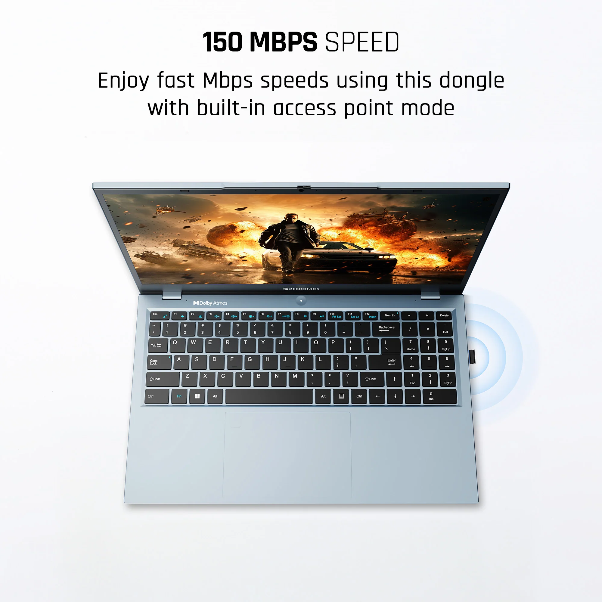 Zeb USB150WF1 WiFi USB Mini Adapter - Image 3